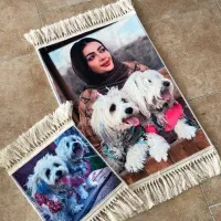 تابلو فرش با چاپ عکس دلخواه|تابلو فرش|زنجان, |دیوار