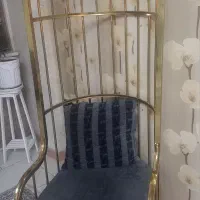 صندلی فلزی شاه نشین|مبلمان خانگی و میز عسلی|کرج, حصارک پایین|دیوار