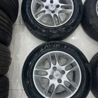 رینگ‌۵ پر شرکتی با لاستیک ۲۰۵.۶۰.۱۵|قطعات یدکی و لوازم جانبی|قشلاق دشت, |دیوار