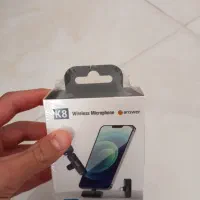 میکروفون بی سیم K8 آکبند اورجینال