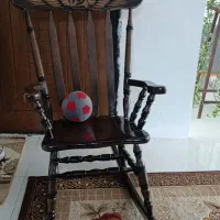 صندلی راک چوب گردو