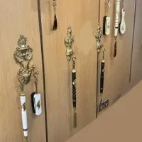 سرویس پاشنه کش ایستاده و دیواری برنز زحل|صنایع دستی و سایر لوازم تزئینی|تهران, منیریه|دیوار