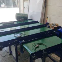 نوار نقاله تسمه ای ۲ متری کانوایر حمل سورت بهداشتی