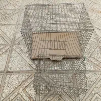 دو تا قفس بزرگ و کوچیک به همراه کاور