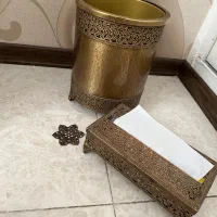 ست سطل و جا دستمالی