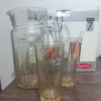 پارچ لیوان پاشا باغچه مدل کارات اصلی