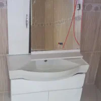 ست کامل روشویی کابینتی به همراه اینه باکس