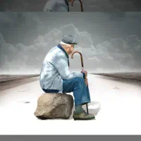 پرستار سالمند اقا