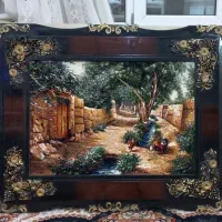 تابلو فرش منظره