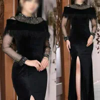 پیراهن مجلسی مخمل