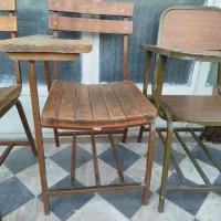 صندلی چوبی (نیمکت تکی)|صندلی و نیمکت|خمینیشهر, |دیوار