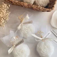 گیفت عروس.نوزادی.گیفت برای هدیه .سنگ مصنوعی.شمع|صنایع دستی و سایر لوازم تزئینی|آمل, |دیوار