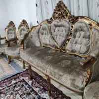 مبل سلطنتی 9نفره مناسب باغ و ویلا|مبلمان خانگی و میز عسلی|شیراز, شهرک سراج‎|دیوار