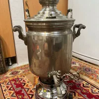 سماور ورشو برنج قدیمی گازی