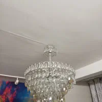 یک جفت لوستر سالن ۱۶شاخه|لوستر و چراغ آویز|تهران, بهداشت|دیوار