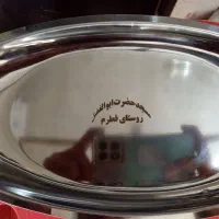 کاسه استیل دیس استیل پیاله استیل سینی چاپ برا هیئت|ظروف سرو و پذیرایی|مشهد, سرافرازان|دیوار