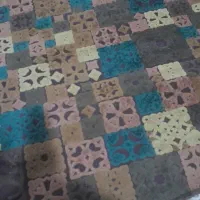 گلیم فرش گل برجسته ۱۲ متری
