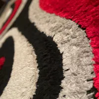 فروش فرش فانتزی تمیز 1 / 1.50|فرش|قزوین, |دیوار