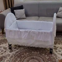 گهواره نوزادی نو با تشک پنبه ای درجه یک