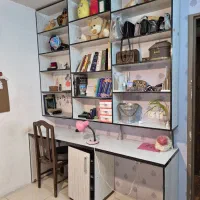 کتابخانه و میز تحریر|کتابخانه، شلف، قفسه‌های دیواری|مشهد, رضاشهر|دیوار