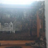 تابلو فرش کلبه