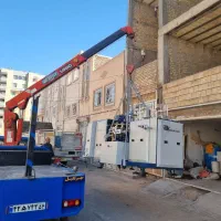 جرثقیل نیسان جرثقیل .  سبدی. نفربر. بالابر