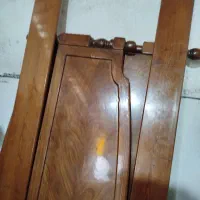 تخت خواب دونفره  از چوب راش محکم مقاوم