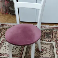 ۴ عدد صندلی چوبی
