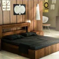 فیدار چوب تخت تختخواب دونفره/سرویس خواب کد 1145|تخت و سرویس خواب|مشهد, آزادشهر|دیوار