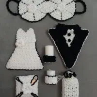 ست لیف عروس داماد و بصورت تکی