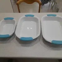 ست ۳ تکه ظروف مخصوص فر از برند هوم کینگ باهم ۸۵۰
