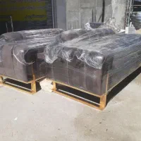 مبل صدفی نیلویی،پارچه ناو،چستر شده،تولیدی انصاری|مبلمان خانگی و میز عسلی|یاسوج, |دیوار