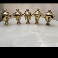 سماور برنزی  سایز کوچک