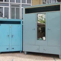 کمد فلزی بزرگ و کوچک و جاکفشی