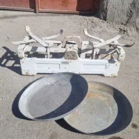 باسکول سنگی میزان ترازوسنگی ترازوقدیمی|کلکسیون اشیاء عتیقه|مشهد, زیرکن|دیوار