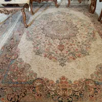 دو تخته فرش ماشینی ۶ متری طرح بهشت تبریز
