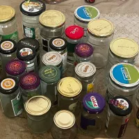 شیشه خالی مربا