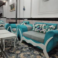 مبل۷ نفره|مبلمان خانگی و میز عسلی|کوهدشت, |دیوار