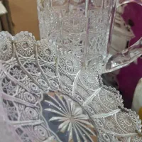 سرویس پذیرایی بلور 12 نفره|ظروف سرو و پذیرایی|میبد, |دیوار