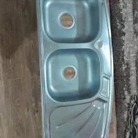 سینگ ظرف شویی  دوقلو تو کار در حد نو فروش فوری