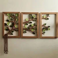 قاب مکرومه|تابلو، نقاشی، عکس|شیراز, باغ تخت|دیوار