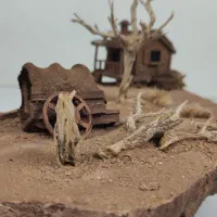 دکوری ، ماکت ، دیوراما دست ساز|مجسمه، تندیس، ماکت|یزد, |دیوار