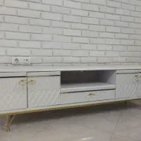 میز کنسول ۳درب با آینه به اضافه میز تی وی|بوفه، ویترین، کنسول|گرگان, |دیوار