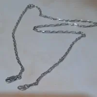زنجیر نقره ایتالیا در حد نو
