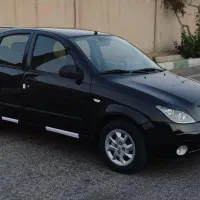 تیبا 2 ex هاچبک مدل 1400 بیرنگ مشکی متالیک