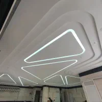 طراحی واجرای انواع سقف کناف،شبکه60*60،pvc،دکورTV