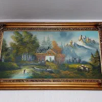 تابلو رنگی روغنی