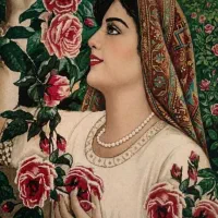 تابلو فرش دو عدد