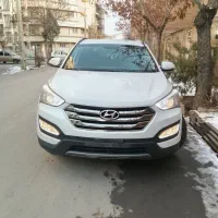 سانتافه ۲۰۱۵ملی پلاک تک دفر.سقف فلز ماشین کم کار