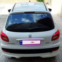 پژو 207 سفید سقف فلز Tu5 ، مدل 1401